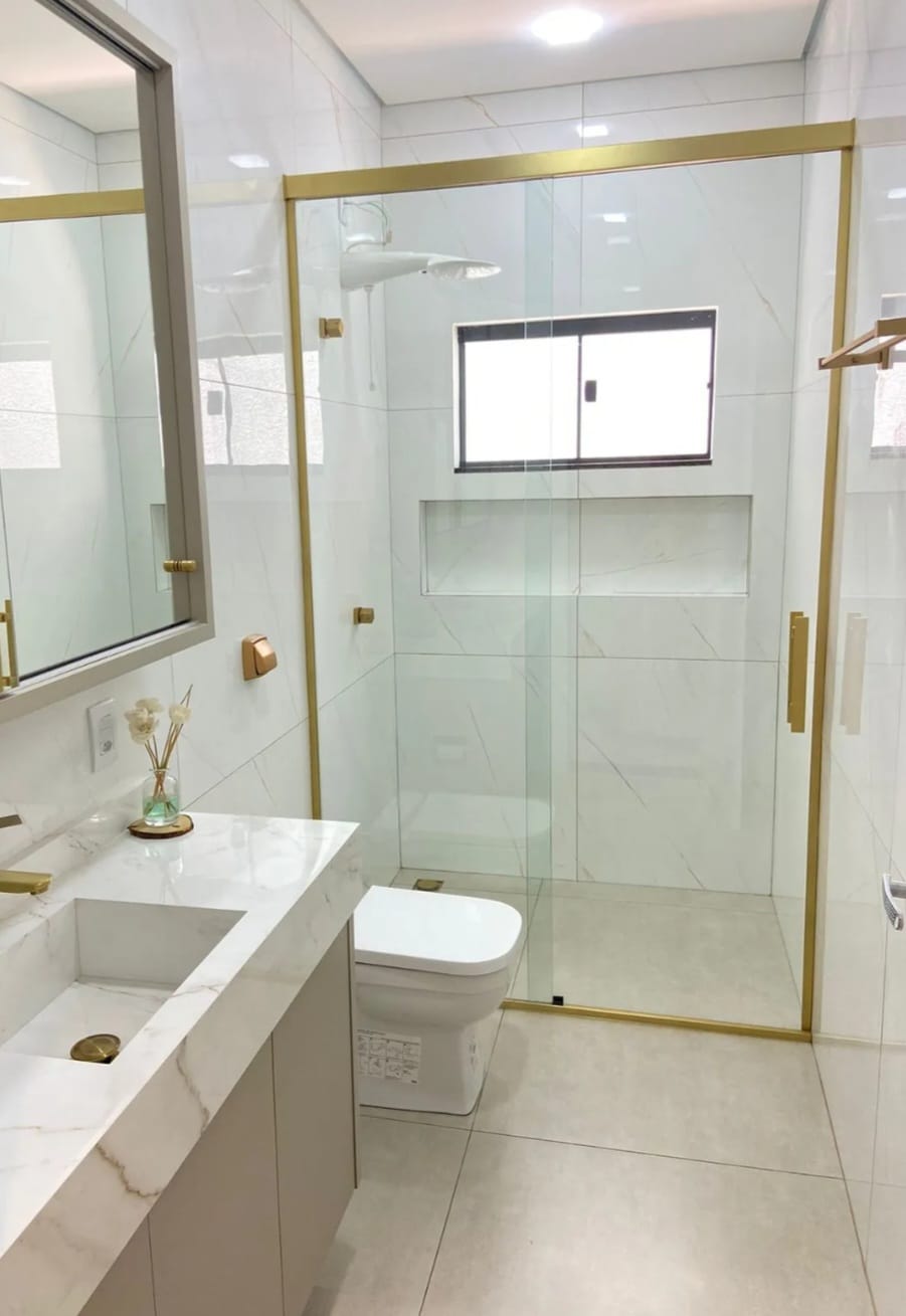 Janela de correr vidro fume