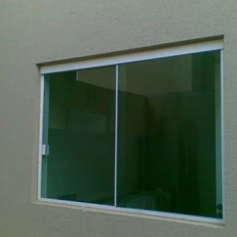 Porta de correr cozinha jateada